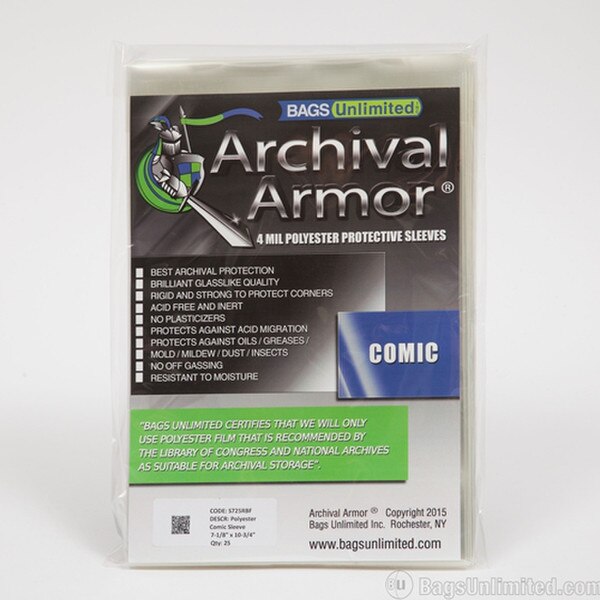 These New Comic 4 mil Mylar Sleeves